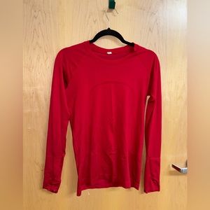 Red Lululemon Swiftly Tech 2.0
